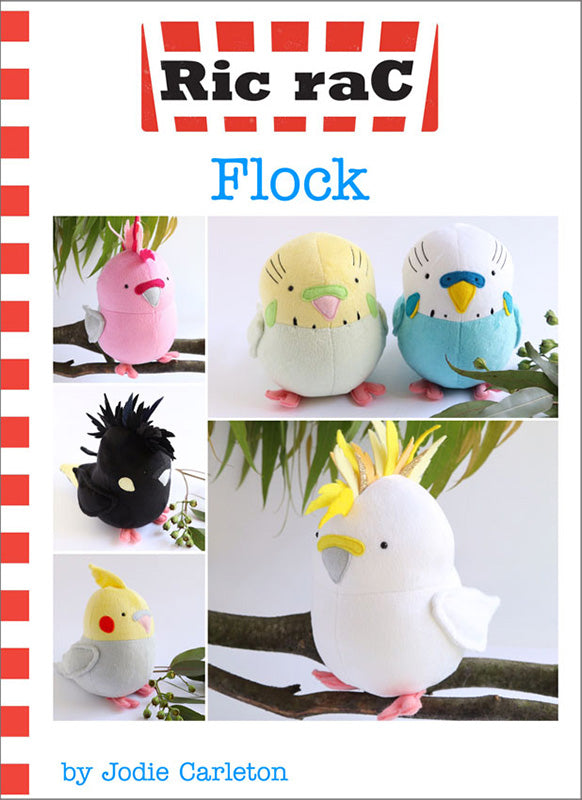 sewing pattern birds Australian Alice in Fabricland