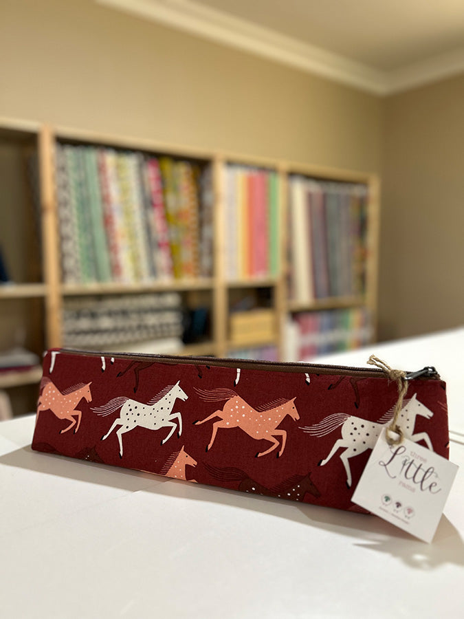 Three Little Rams Extra Long Pouch