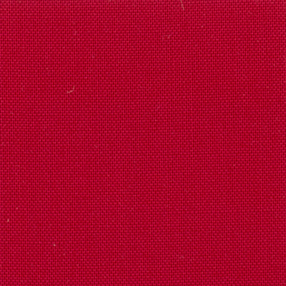 deep red solid coloured 100% quilting weight cotton fabric swatch