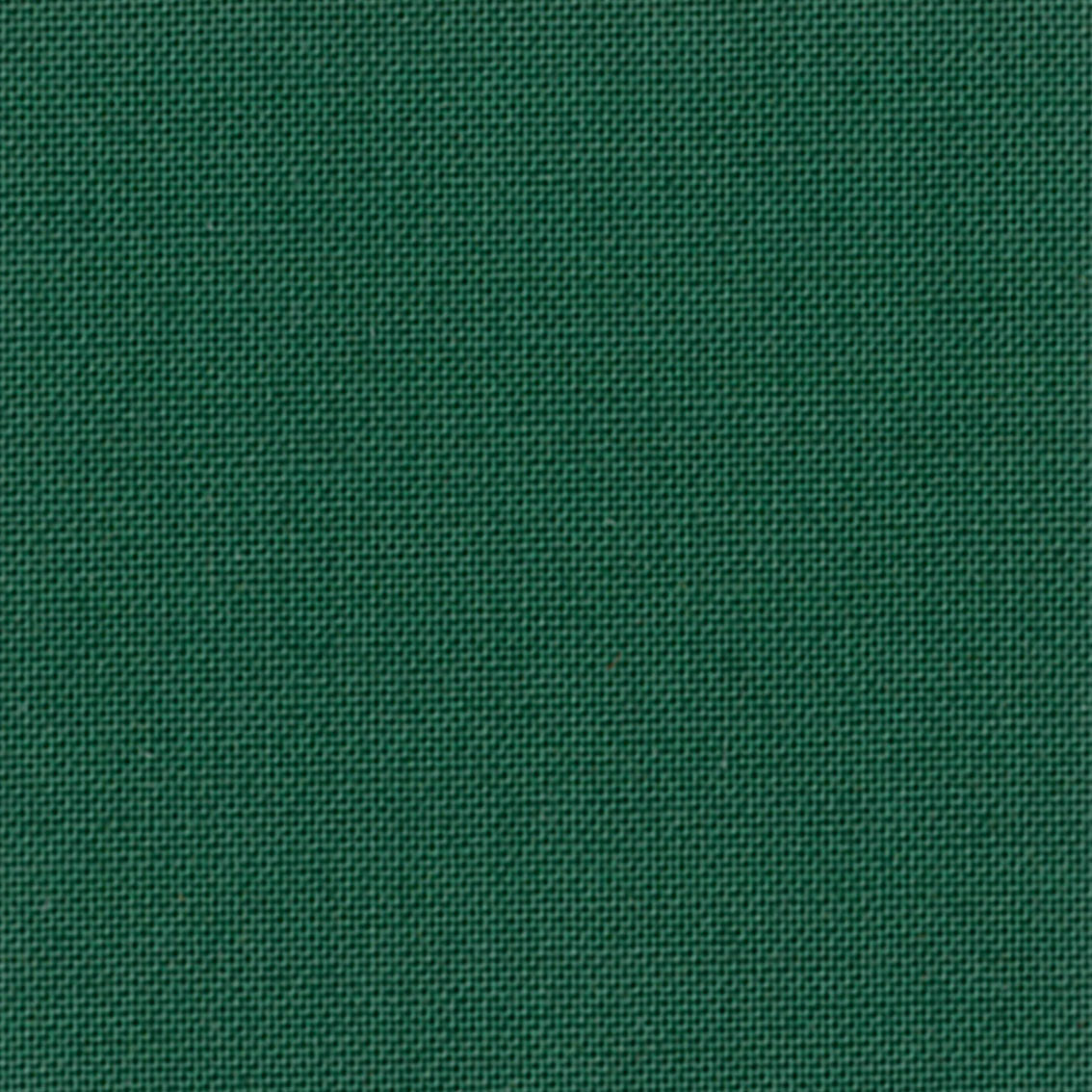 dark green solid coloured quilting weight cotton fabric swatch
