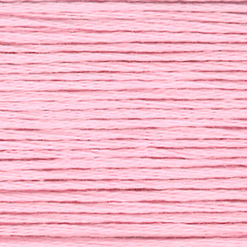 close up of light pink embroidery floss-thread texture