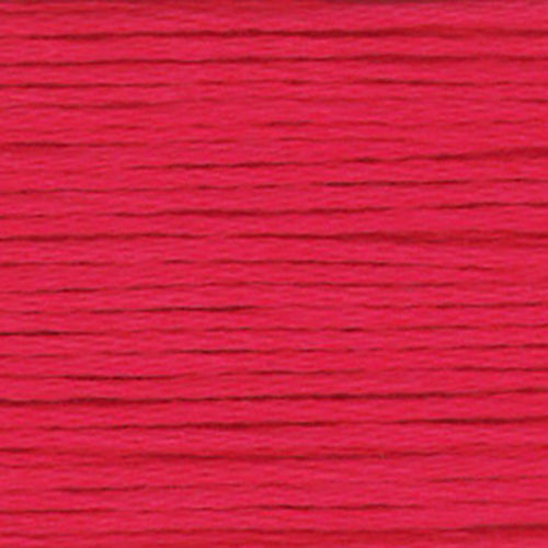 close up of bright dark pink embroidery floss-thread texture and colour