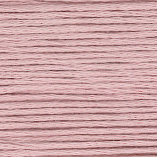Close-up of pink embroidery floss