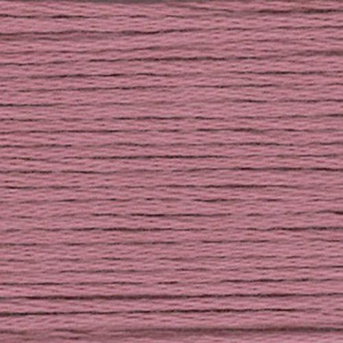 Close-up of pink embroidery floss