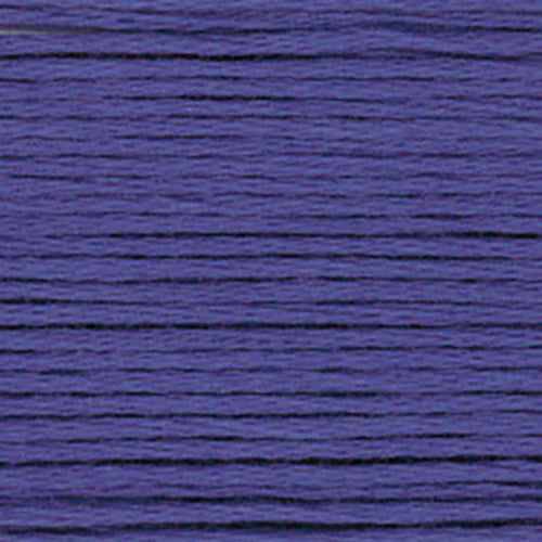 Close-up of a deep blue purple embroidery floss- thread texture