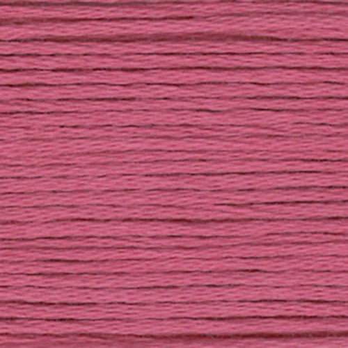 Close-up of pink embroidery floss-thread texture
