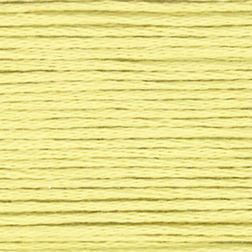Close-up of yellow embroidery floss-thread texture