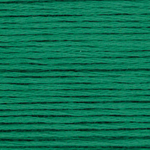 Close-up of a green teal embroidery floss- thread texture