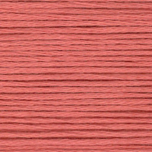 Close-up of a warm pink hint of brown embroidery floss- thread texture
