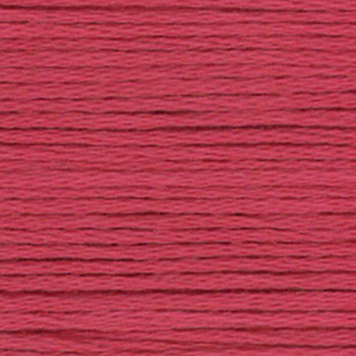 close up of dark rose pink embroidery floss-thread texture