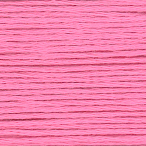 close up of bright  pink embroidery floss-thread texture and colour