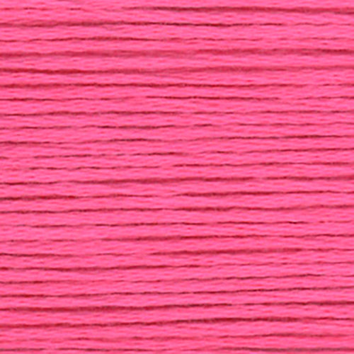 close up of bright  pink embroidery floss-thread texture and colour