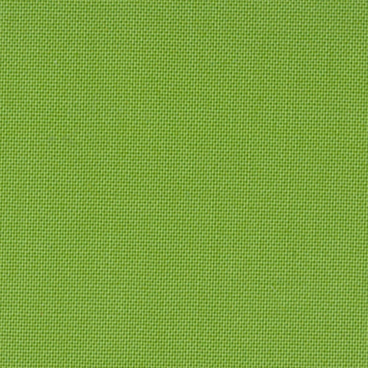 Green solid coloured 100% quilting weight cotton fabric swatch