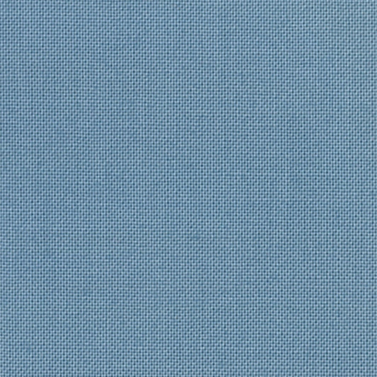 light denim blue solid coloured 100% quilting weight fabric swatch
