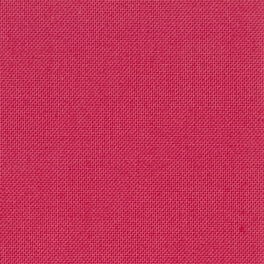 Rose pink solid coloured 100% quilting weight cotton fabric swatch
