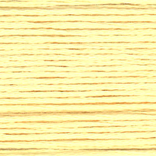 close up of peach yellow embroidery floss thread texture