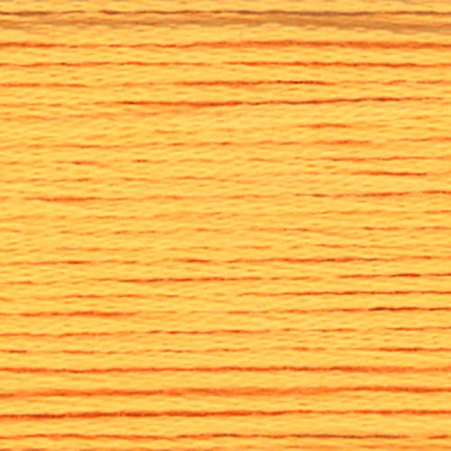 close up of peach orange embroidery floss thread texture