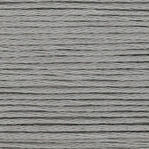 close up of grey embroidery floss thread texture