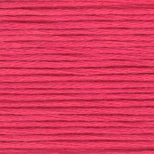 close up of bright  pink embroidery floss-thread texture and colour