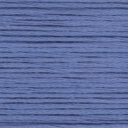 Close-up of a dblue-purple embroidery floss- thread texture