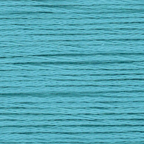 close up of aqua-blue embroidery floss-thread texture and colour