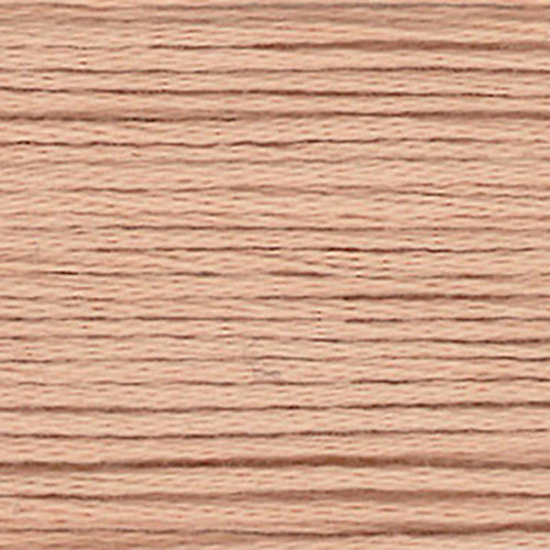 Close-up of beige embroidery floss