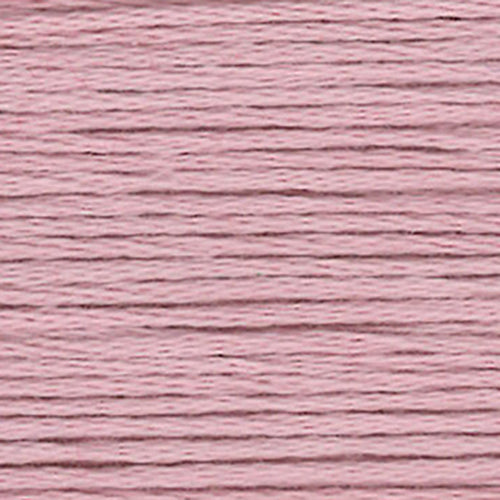 Close-up of pink embroidery floss