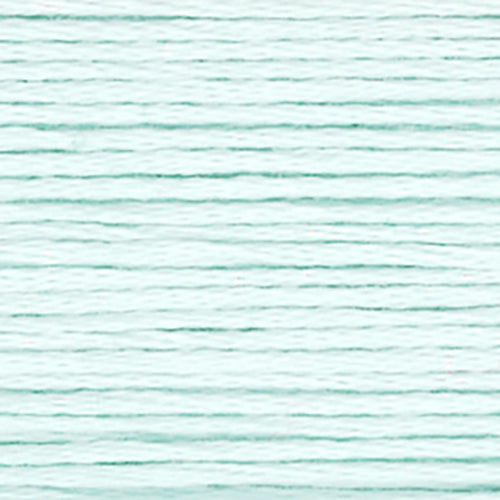 close up of light blue embroidery floss-thread texture
