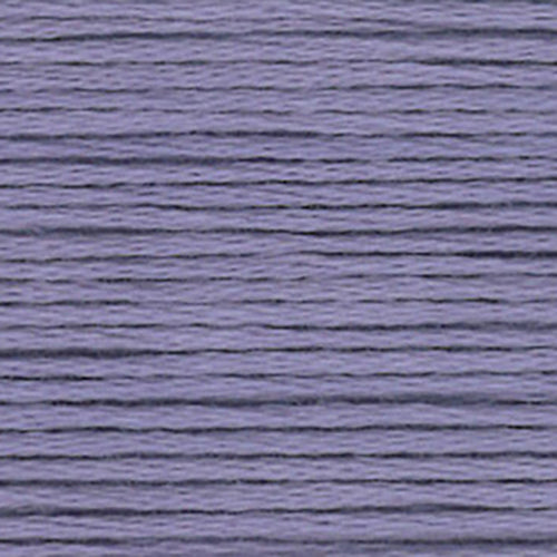 Close-up of purple-lilac embroidery floss