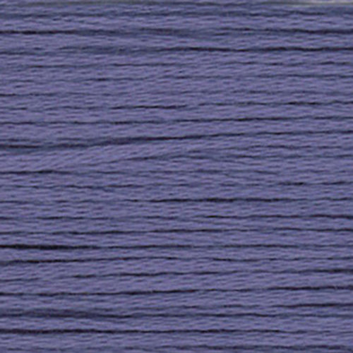 Close-up of purple-lilac embroidery floss