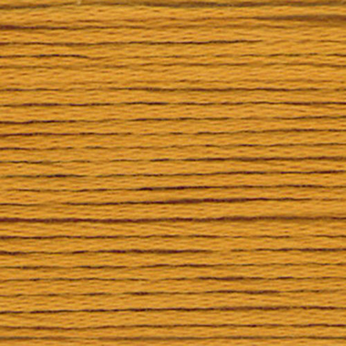 Close-up of yellow-orange embroidery floss-thread texture