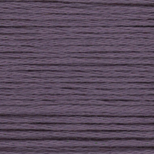 Close-up of lilac embroidery floss-thread texture