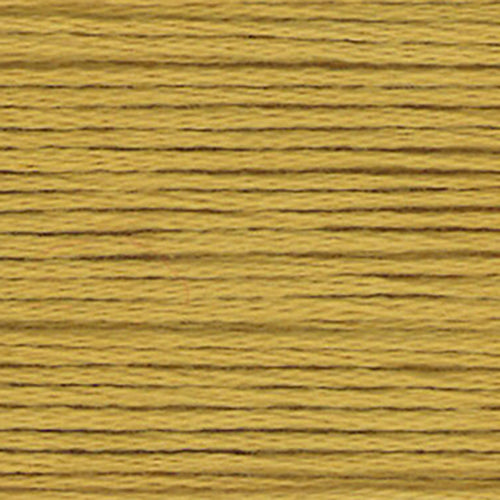 Close-up of yellow-mustard embroidery floss-thread texture
