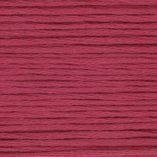 Close-up of dark pink embroidery floss-thread texture