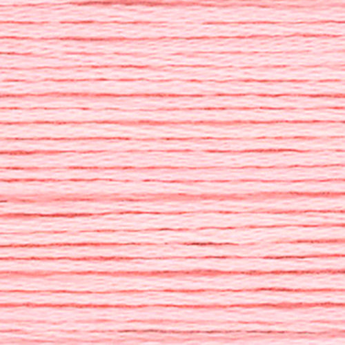 Close-up of pink embroidery floss-thread texture