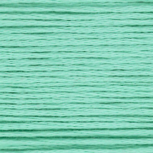 Close-up of a teal embroidery floss- thread texture