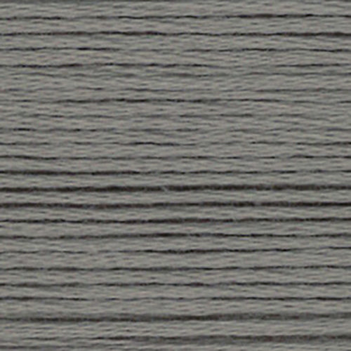 Close-up of slate grey embroidery floss-thread texture