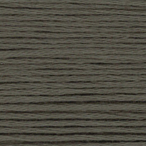 Close-up of grey embroidery floss-thread texture
