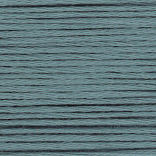 Close-up of a muted aqua embroidery floss- thread texture