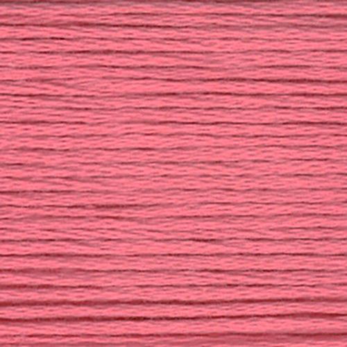 Close-up of pink embroidery floss-thread texture