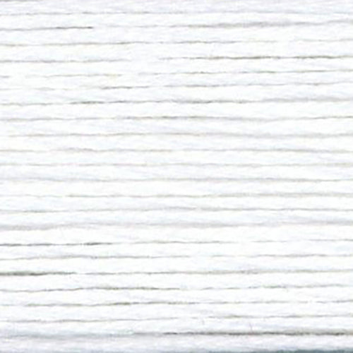 Close-up of white embroidery thread texture and colour