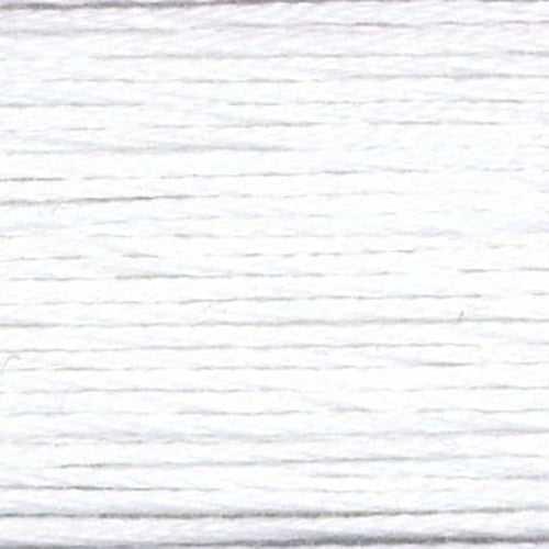 close up of white embroidery floss - thread texture and colour