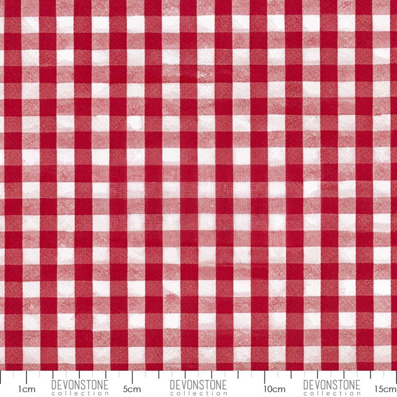 gingham -woven- 1/4" check -cotton